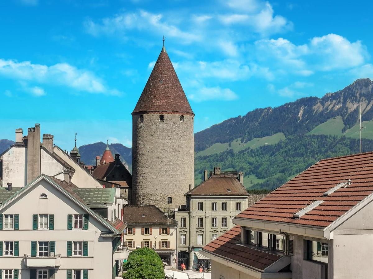 Hotel Des Alpes Bulle Center Exterior photo